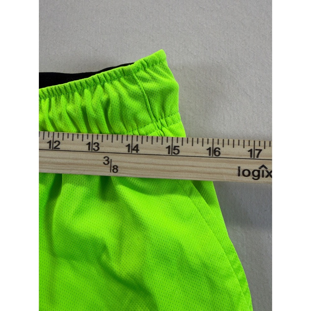 Champion Shorts Mens Medium Green Mesh Athletic Basketball Gym Activewear Pocket - Picture 4 of 6